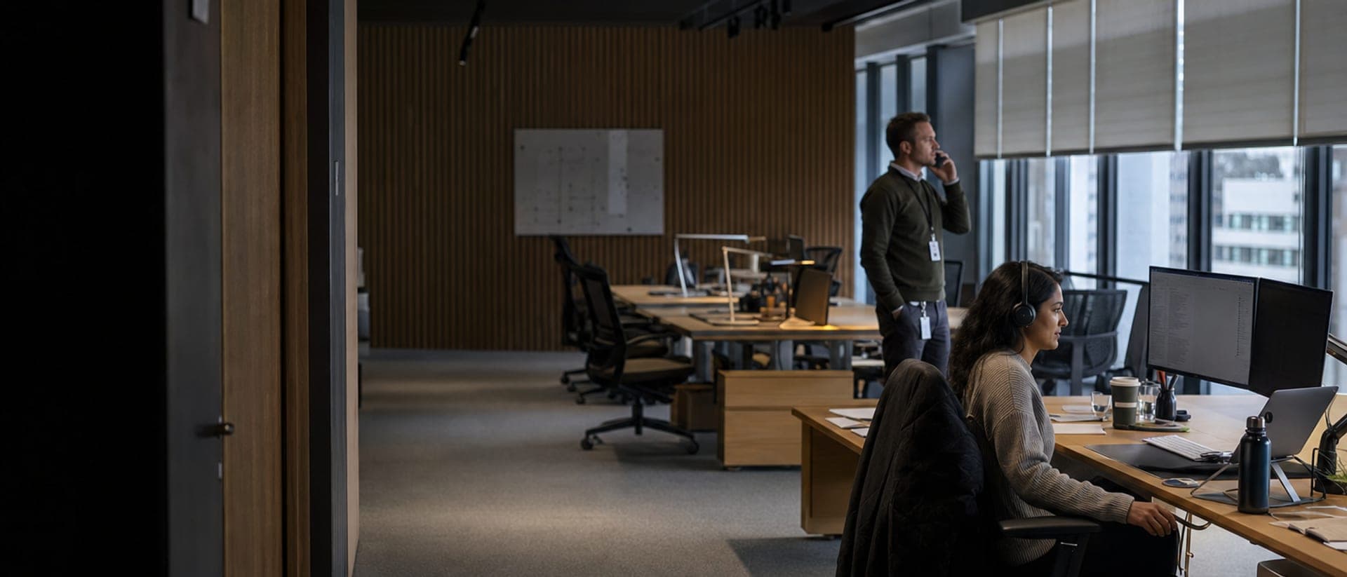 One floor, two jobs, nobody comparing notes